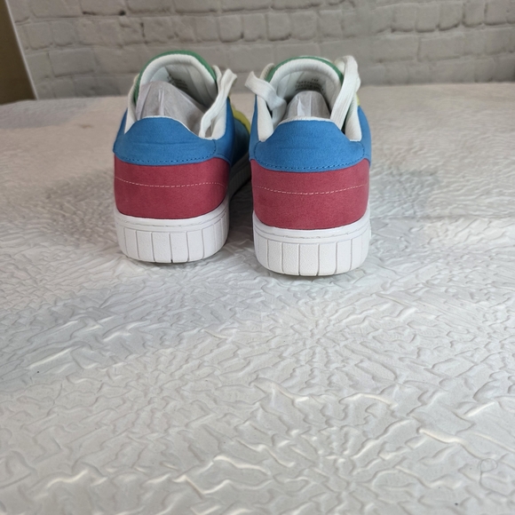 NIB Airwalk Strong 4 Sneakers Blue Multi Pastel Colorblock Skate Shoes Womens 7 - Picture 6 of 9